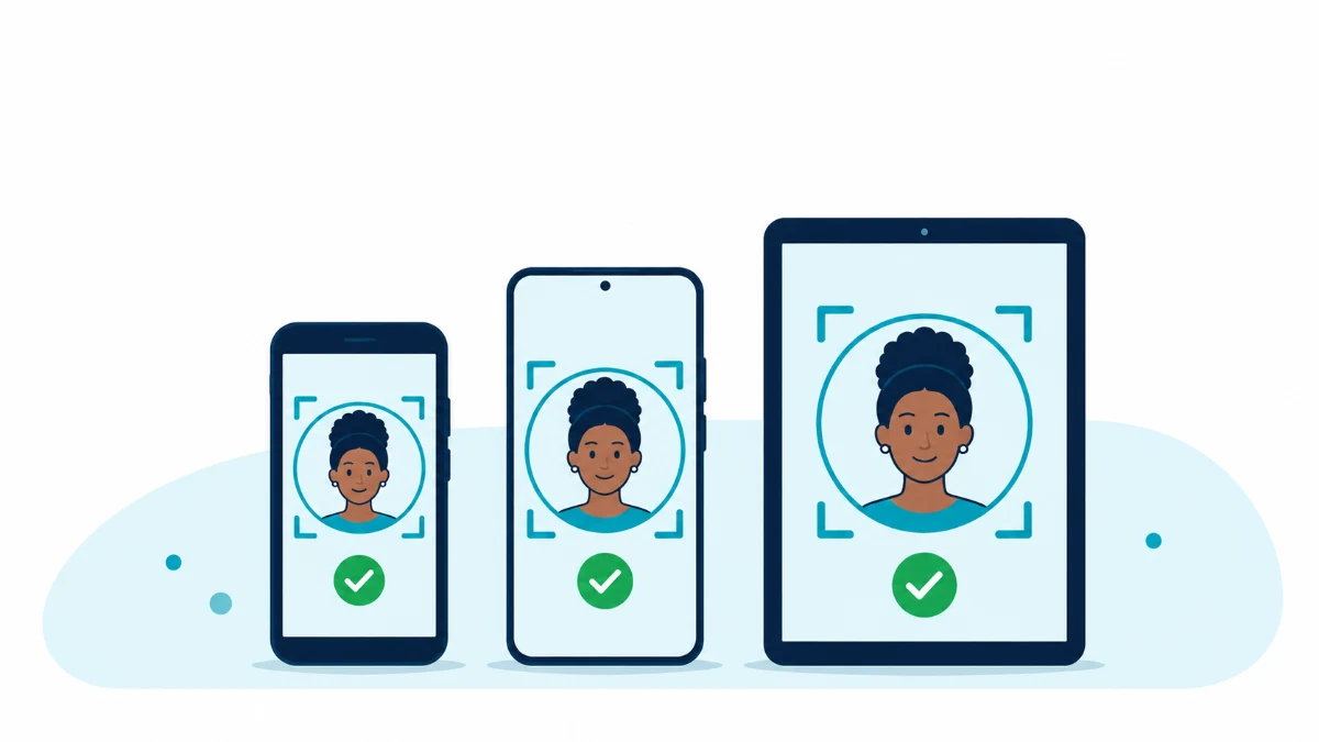 Reconhecimento facial em celulares e tablet Android